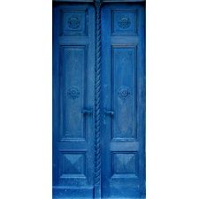 Fototapeta na drzwi drzwi niebieskie 926