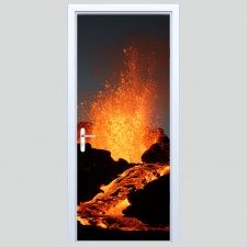 Fototapety na drzwi wulkan 610a