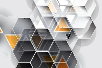  Fototapeta abstrakcja geometryczna 595a