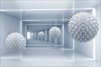  Fototapeta abstrakcja geometryczna 4055