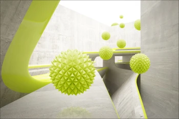  Fototapeta abstrakcja geometryczna 4076