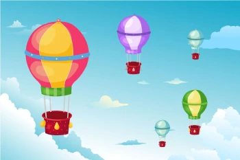  Fototapeta balony 3463