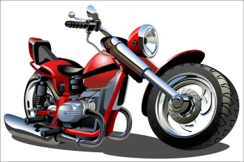  Fototapeta dla dzieci motor 1547