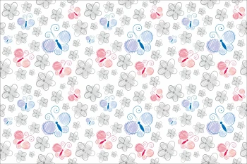  Fototapeta dla dzieci motyle 4378
