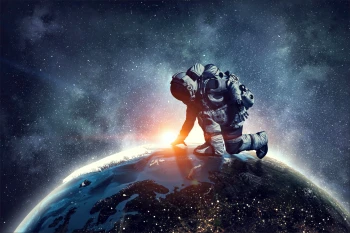  Fototapeta kosmonauta 4732