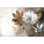  Fototapeta kwiaty w stylu vintage, natura 5477