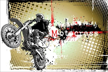  Fototapeta motocross 2471