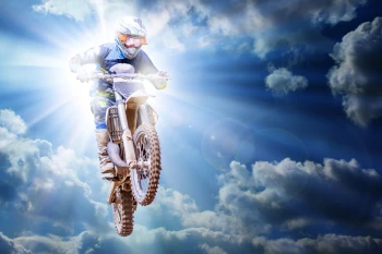  Fototapeta motocross 3841