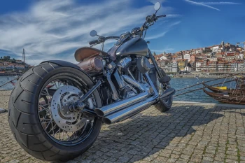  Fototapeta motor chopper 2523