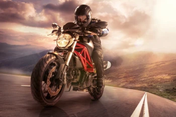 Fototapeta motor chopper 2545