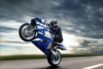  Fototapeta motor ścigacz 2514