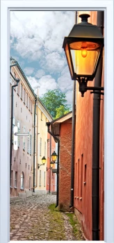  Fototapeta na drzwi latarnie 859