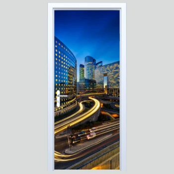  Fototapeta na drzwi miasto 055p