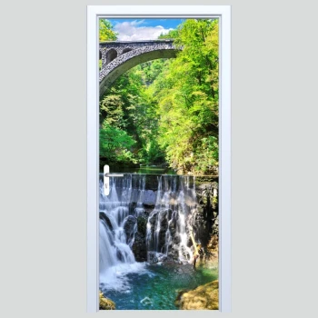  Fototapety na drzwi most 224s