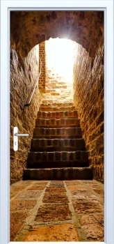  Fototapeta na drzwi tunel 844