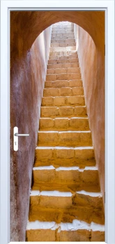  Fototapeta na drzwi tunel 845