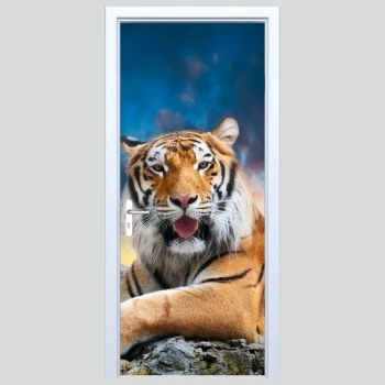  Fototapeta na drzwi tygrys 174p