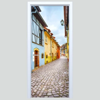  Fototapeta na drzwi ulica 006p