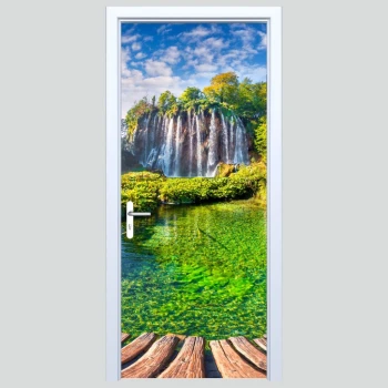 Fototapeta na drzwi wodospady 116p