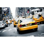  Fototapeta Nowy Jork taxi 277a