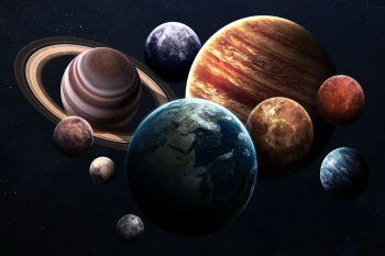  Fototapeta planety 2075