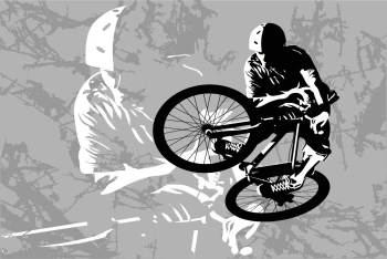  Fototapeta rower BMX 2462