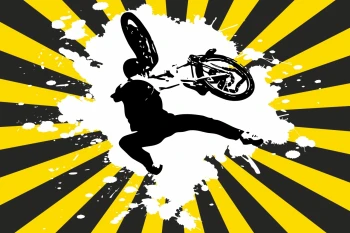  Fototapeta rower BMX 2468