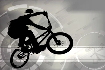  Fototapeta rower BMX 2486