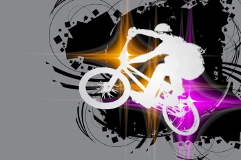  Fototapeta rower BMX 2487