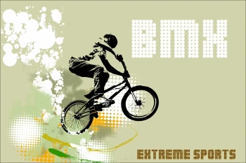  Fototapeta rower BMX 2521