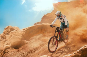  Fototapeta rower downhill 2550