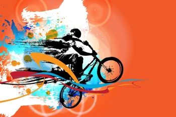  Fototapeta rower MTB 2507