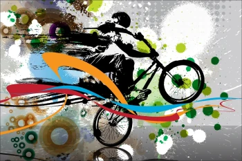  Fototapeta rower MTB 2508