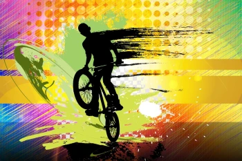  Fototapeta rower MTB 2509