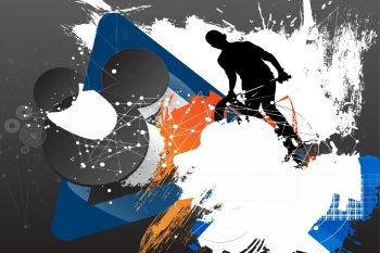  Fototapeta rower MTB 2555