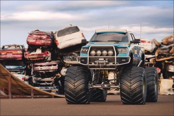  Fototapeta samochód Monster Truck 5253