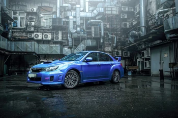  Fototapeta samochód Subaru 5202