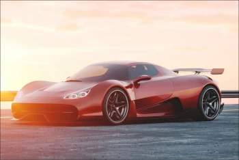  Fototapeta samochód super car  5235