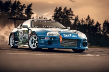  Fototapeta samochód Toyota 5210