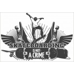 Fototapeta skateboarding 2734