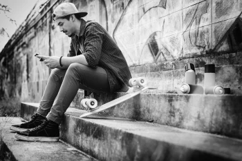  Fototapeta skater 2708