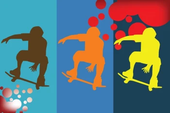  Fototapeta skater 2730