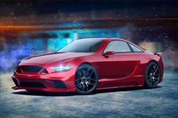  Fototapeta super car 4240