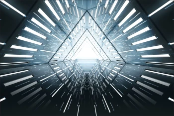  Fototapeta tunel abstrakcja 2928