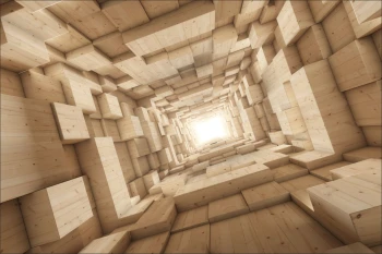  Fototapeta tunel abstrakcja 2942