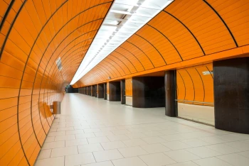  Fototapeta tunel dworca 2979
