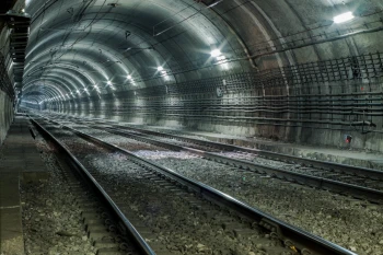  Fototapeta tunel metra 2968