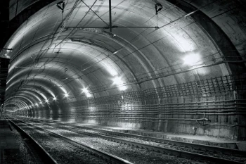  Fototapeta tunel metra 2969