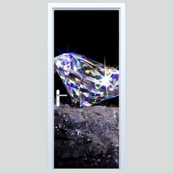  Fototapety na drzwi diamenty 618a