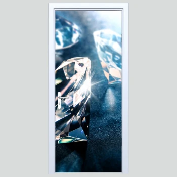  Fototapety na drzwi diamenty 620a